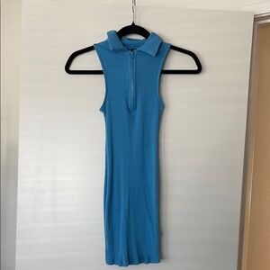 Wild Fable Blue Sleeveless Mini Dress